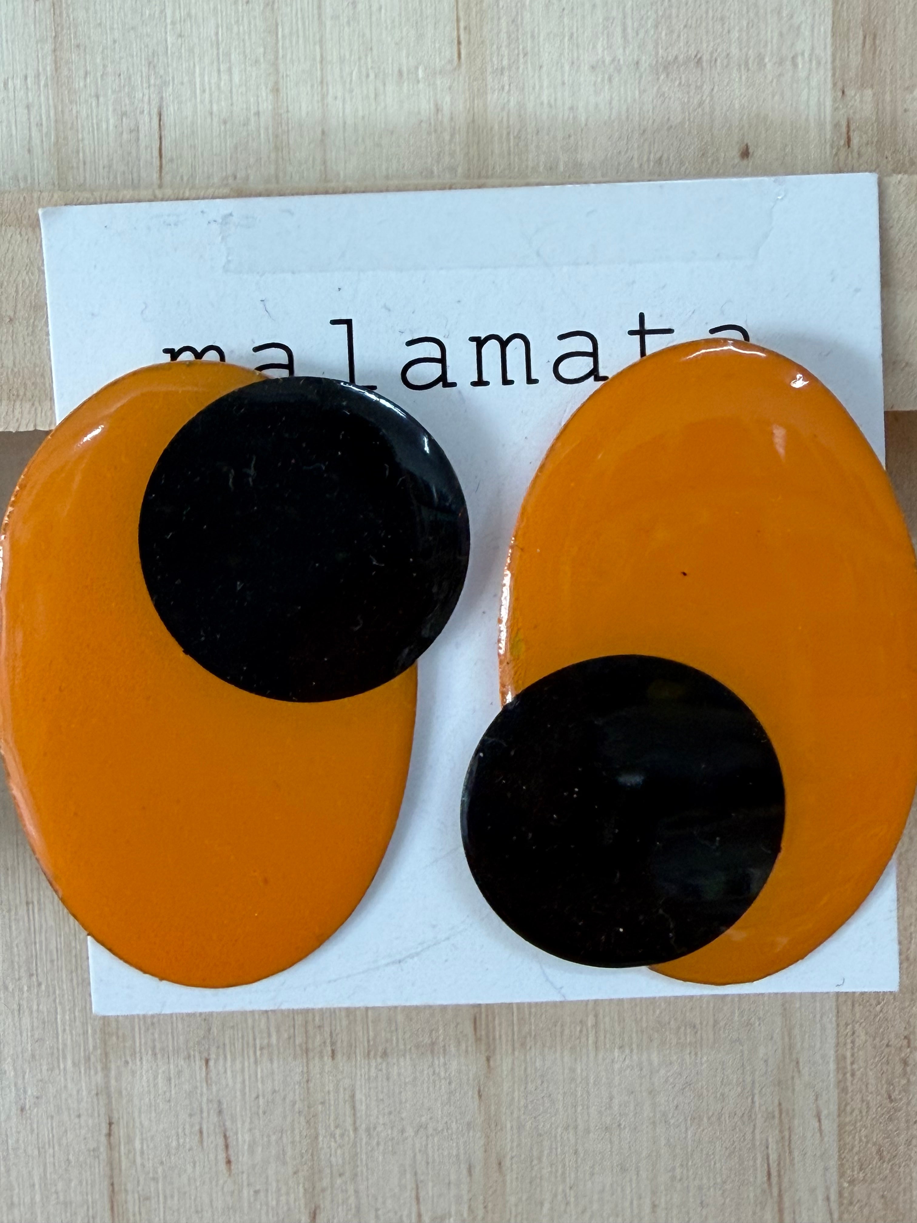 PENDIENTES ARTESANALES MALAMATA