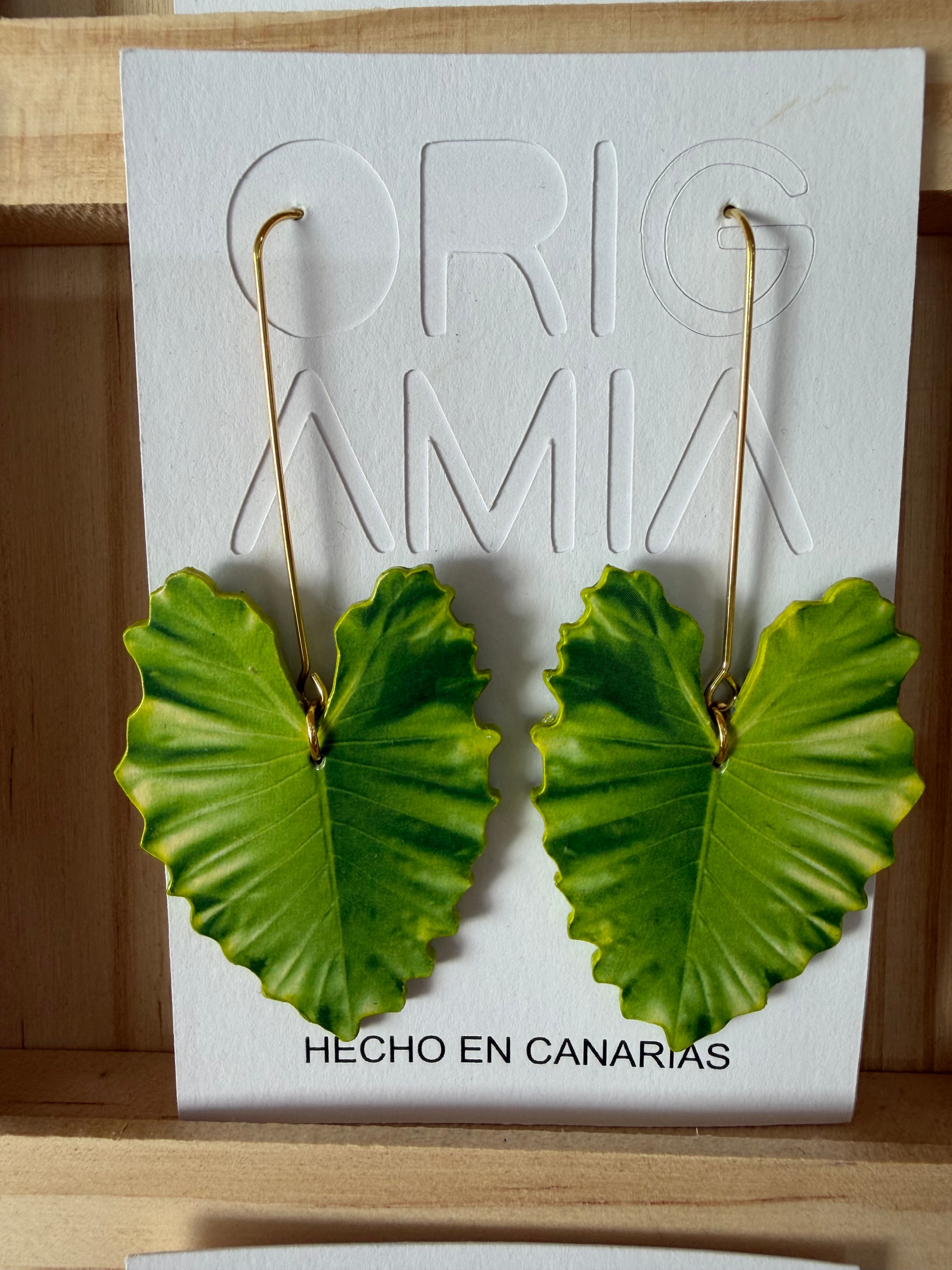 PENDIENTES DE ORIGAMIA