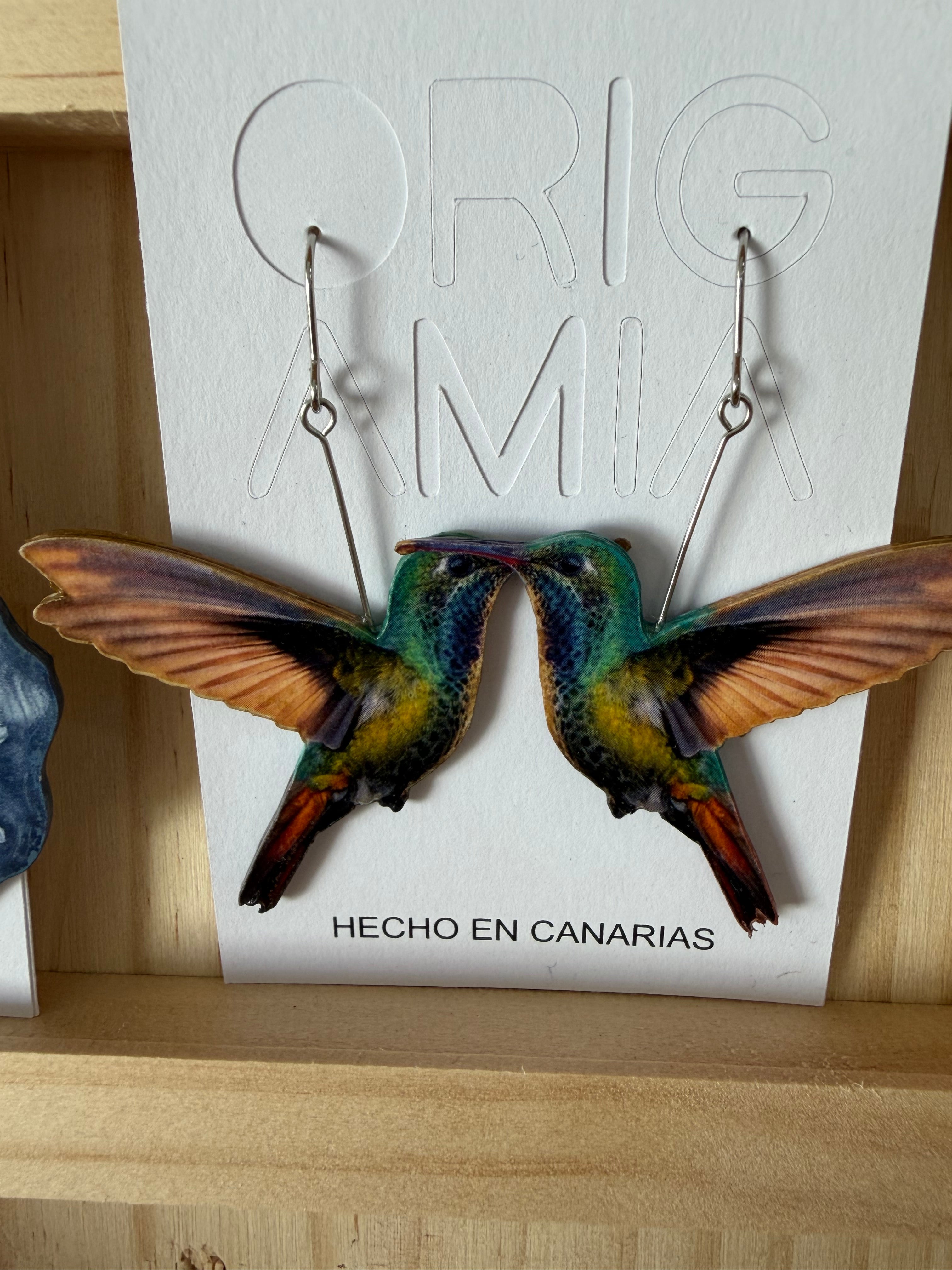 PENDIENTES DE ORIGAMIA