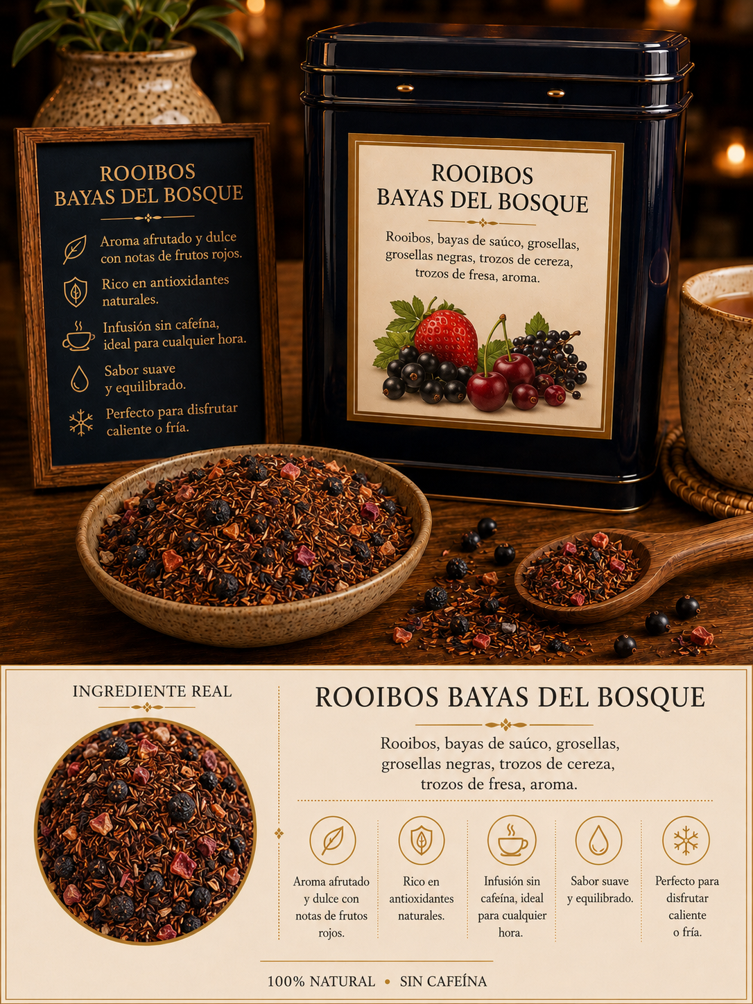 ROOIBOS BAYAS DEL BOSQUE