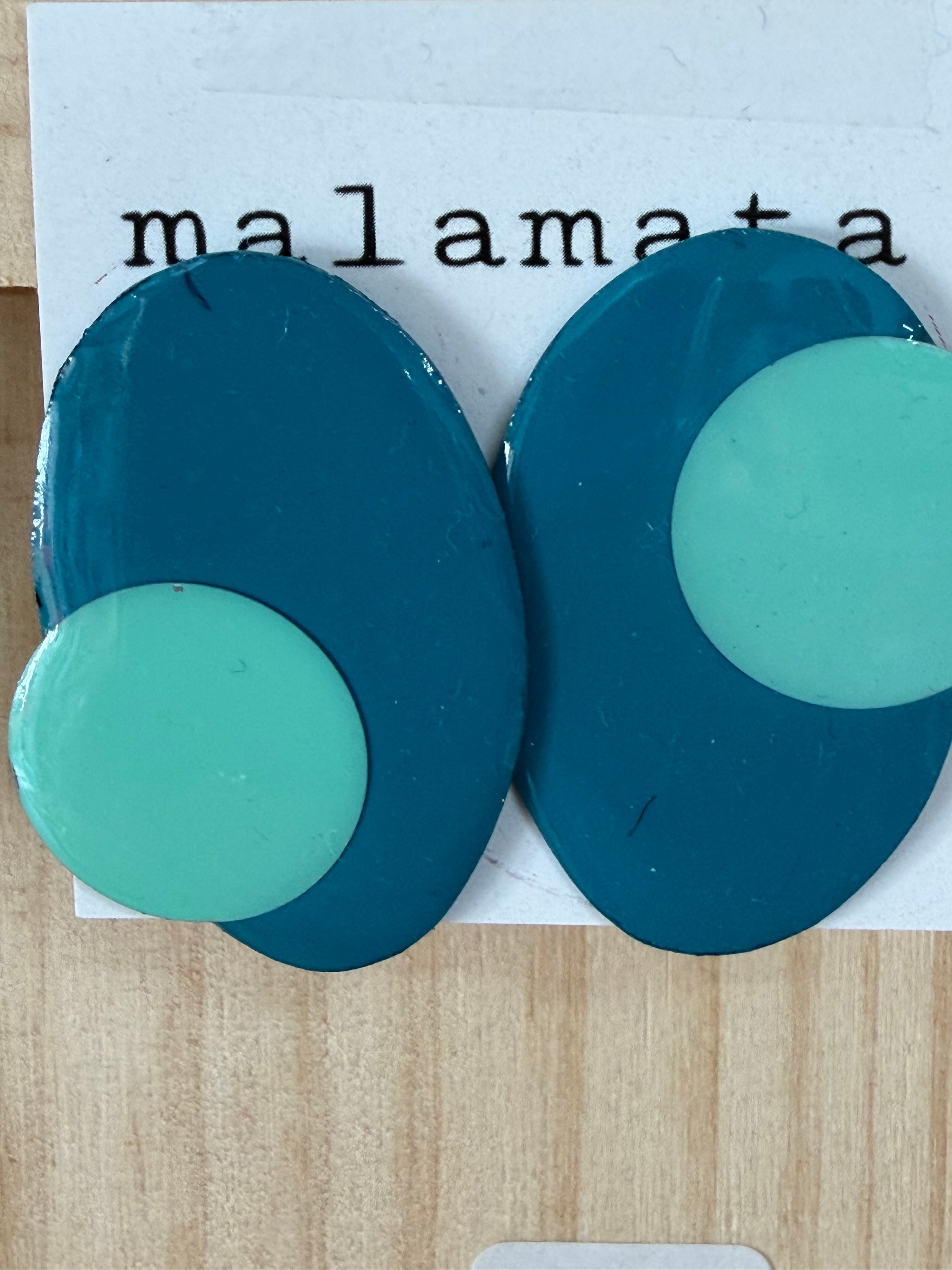 PENDIENTES ARTESANALES MALAMATA