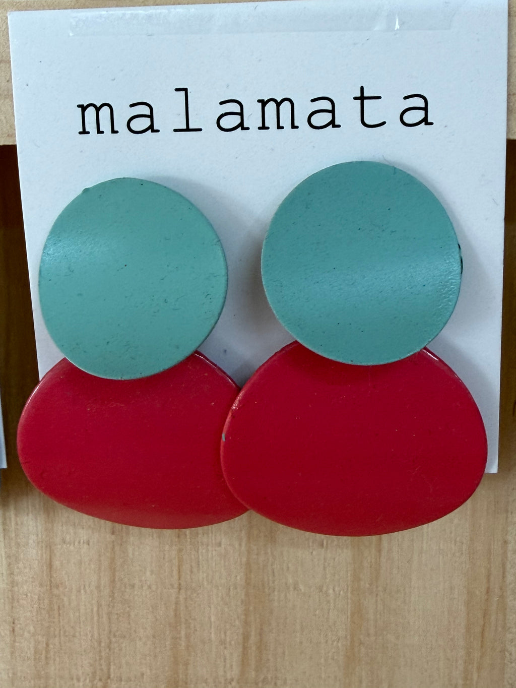 PENDIENTES ARTESANALES MALAMATA
