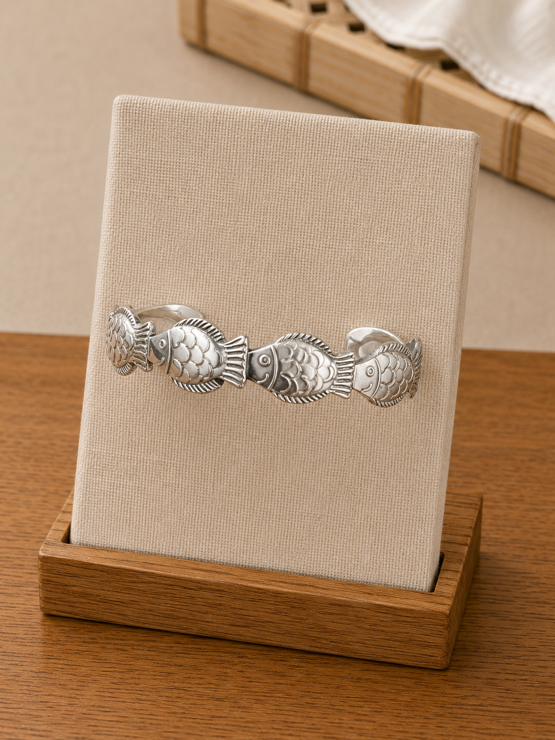 BRAZALETE  ACERO PESCADITOS