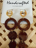 PENDIENTES DE METACRILATO