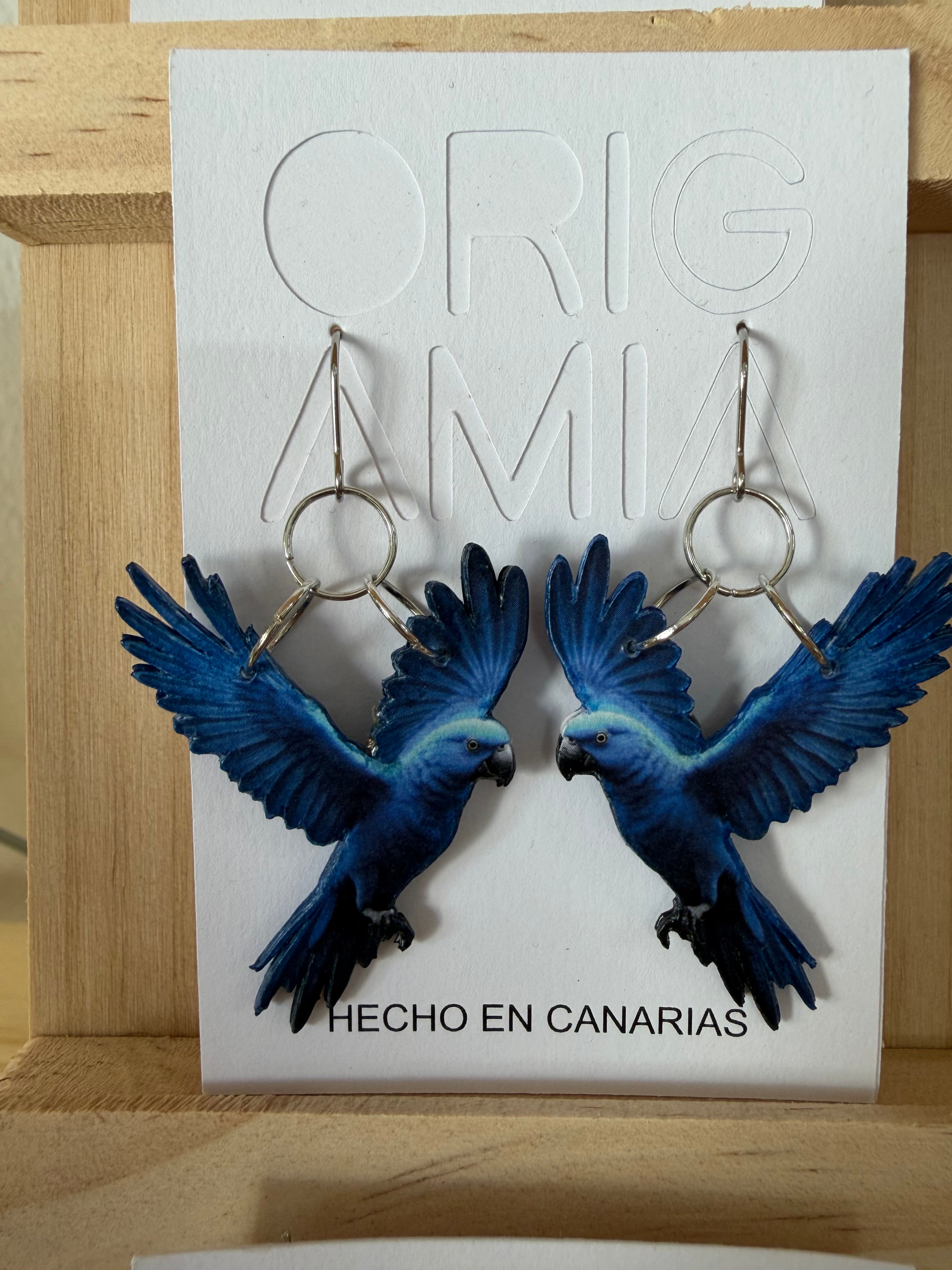 PENDIENTES DE ORIGAMIA