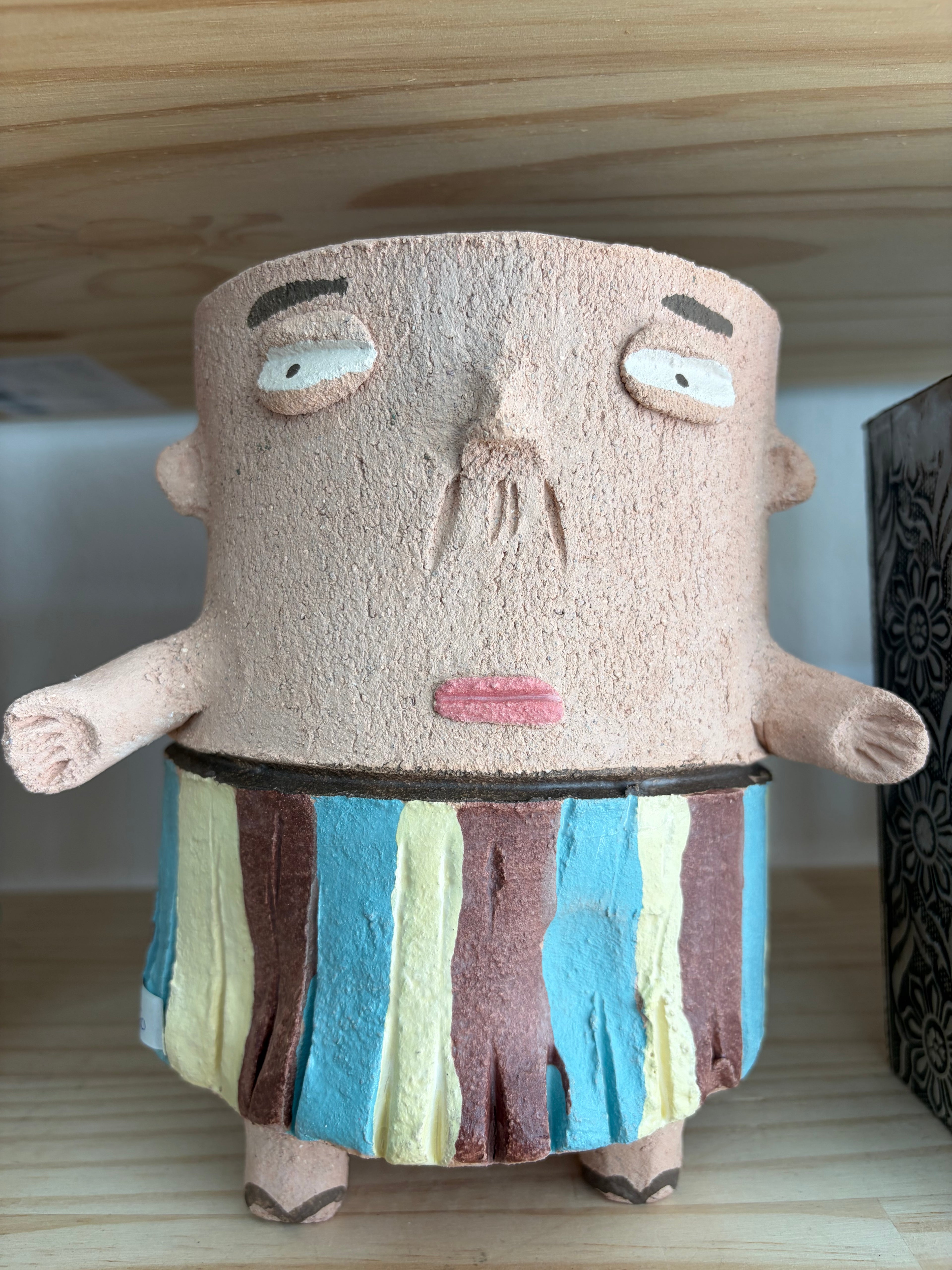 MACETA ARTESANAL TINAJITO