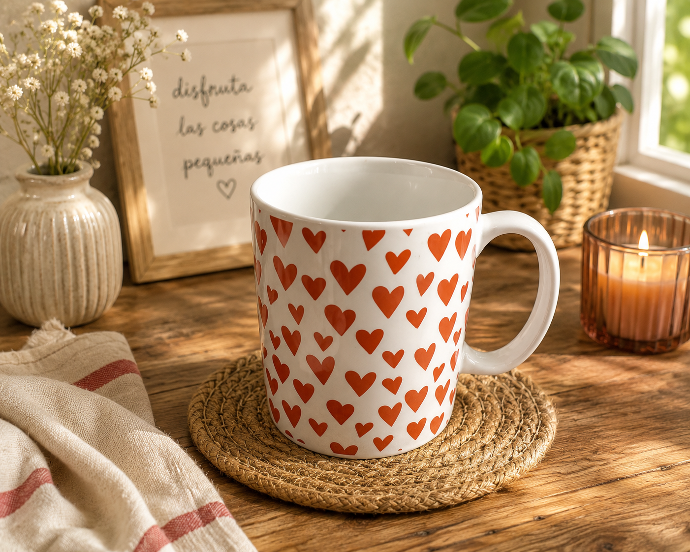 TAZA CORAZÓN ❤️