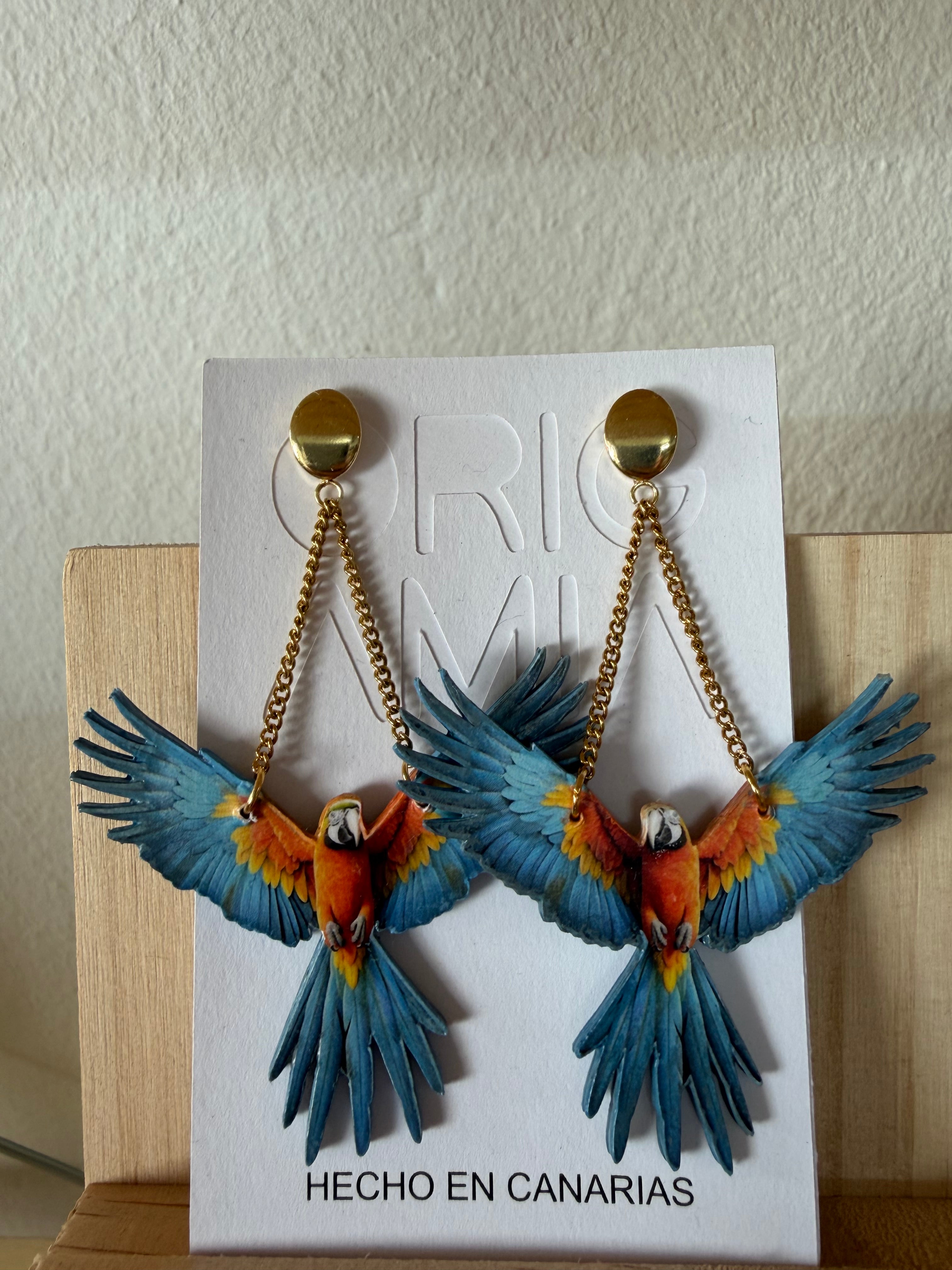 PENDIENTES DE ORIGAMIA