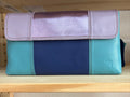 BOLSO ARTESANAL GUARAZOCA AZUL VIOLETA