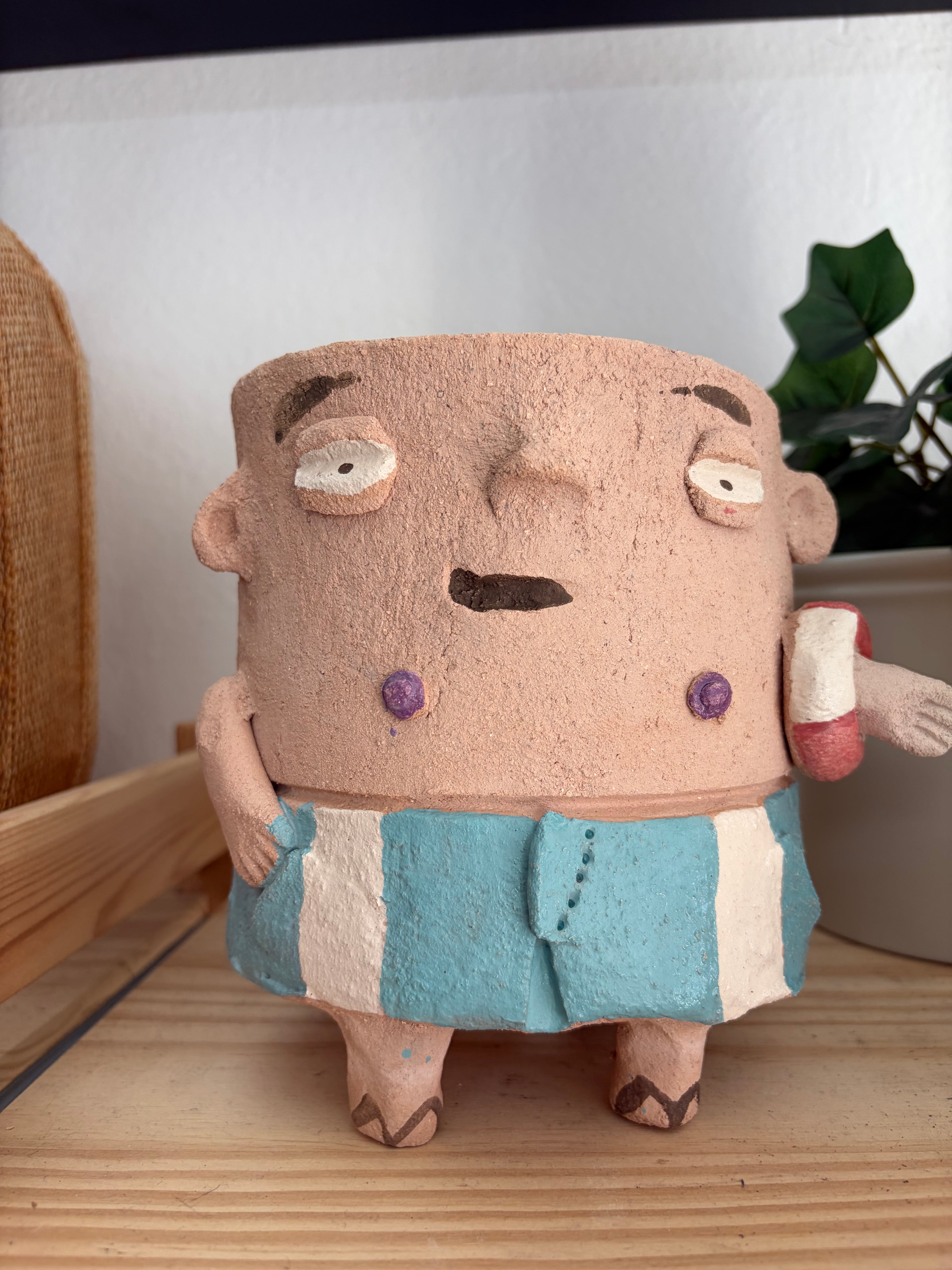 MACETA ARTESANAL TINAJITO