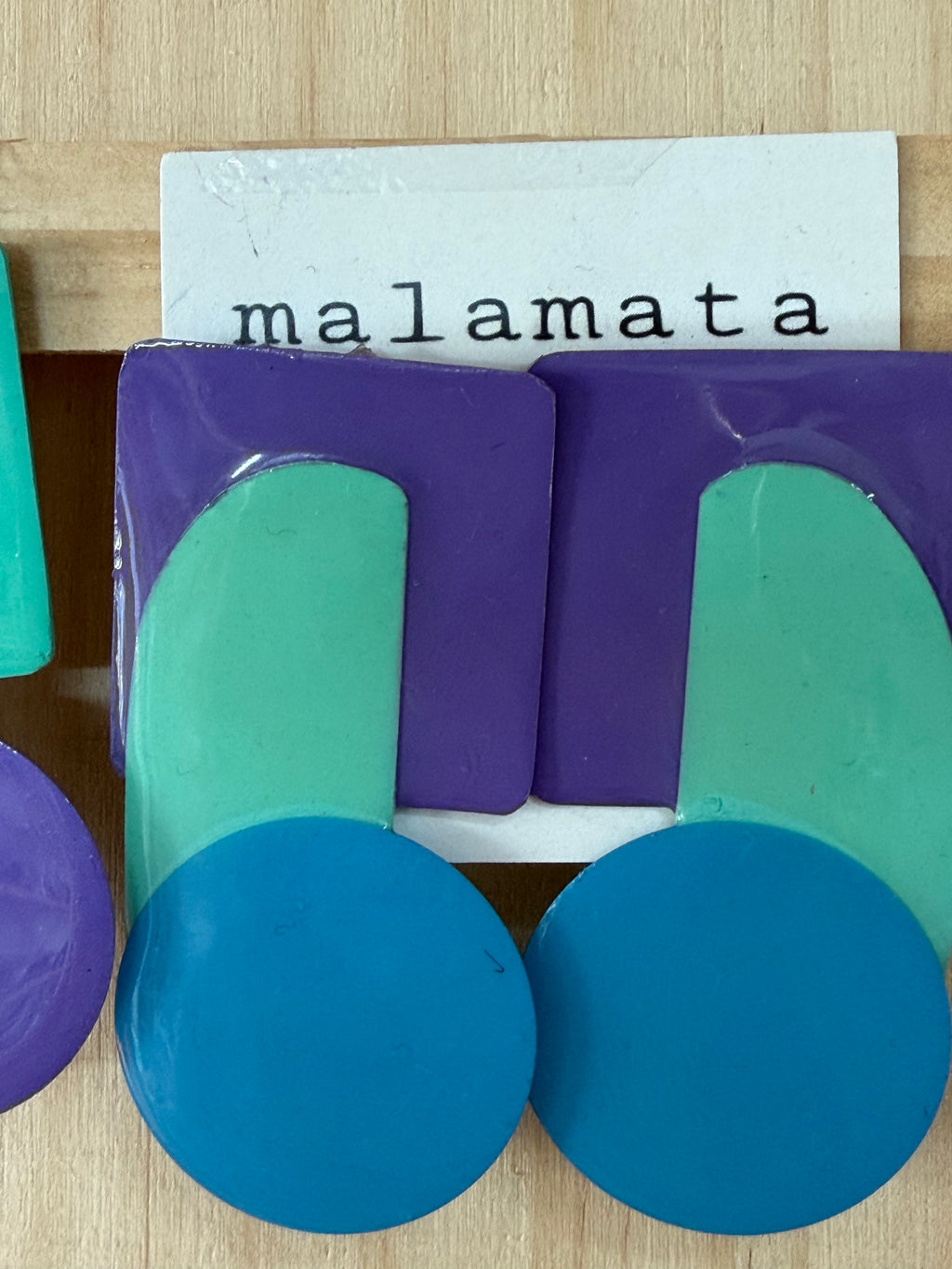 PENDIENTES ARTESANALES MALAMATA