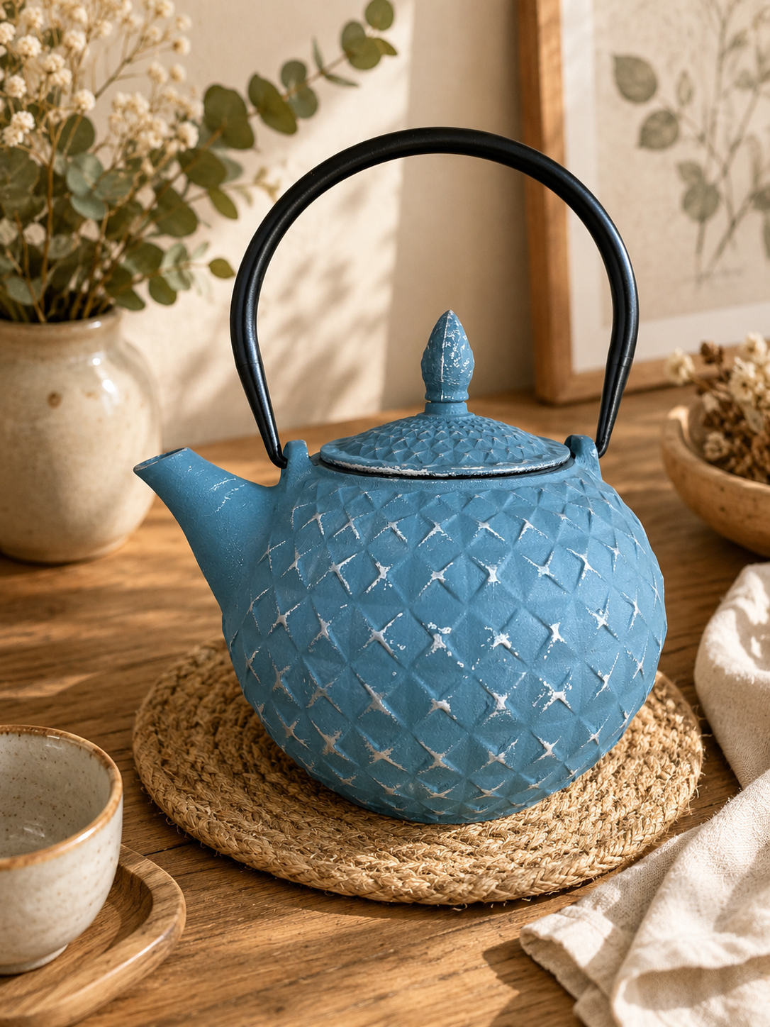 TETERA HIERRO FUNDIDO BLUE