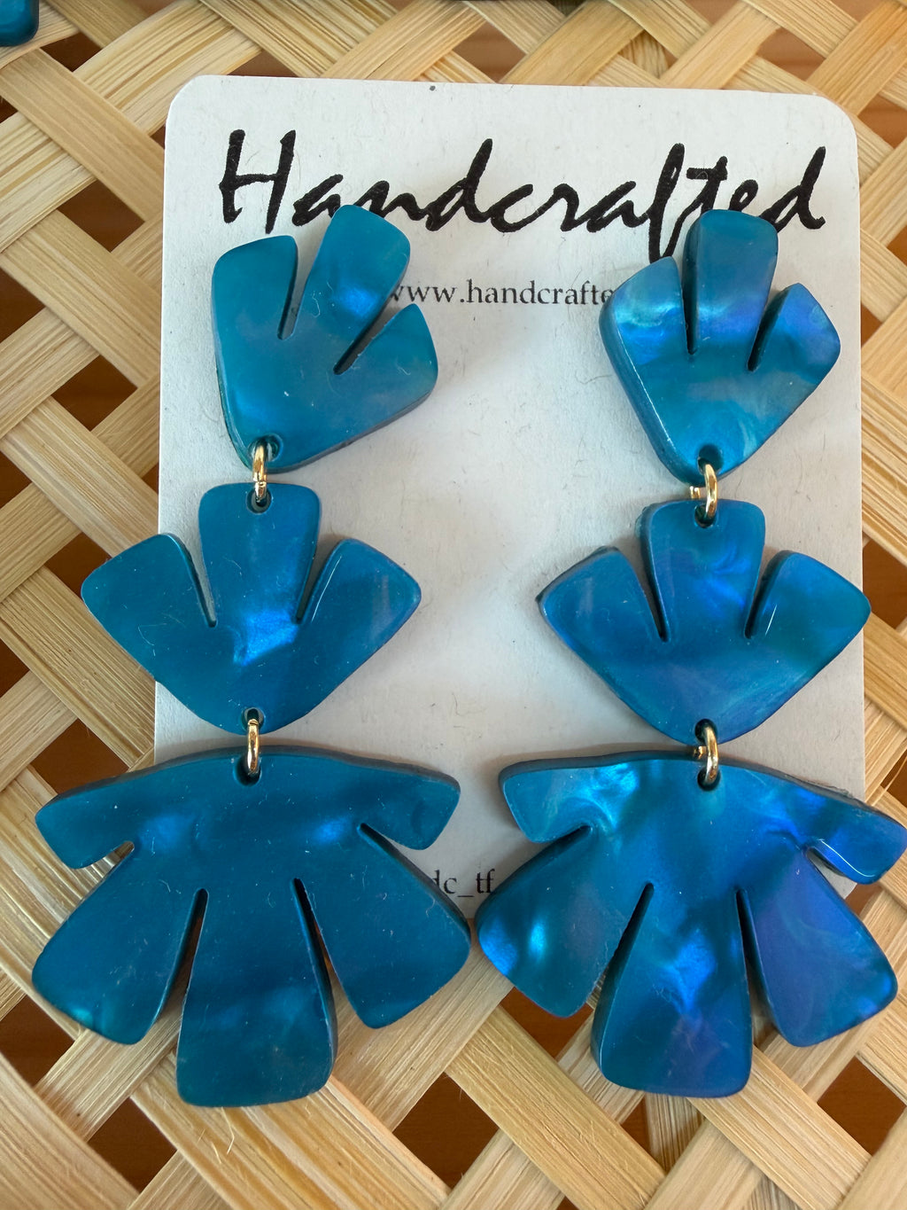 PENDIENTES DE METACRILATO