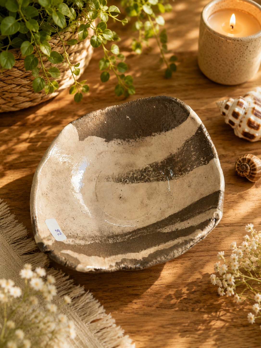 BOWL ARTESANAL ROCA PEQUEÑO