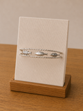 BRAZALETE ACERO TRIPLE PESCADO