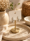 ARGOLLAS ACERO Y PERLAS