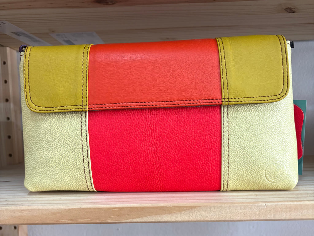 BOLSO ARTESANAL GUARAZOCA NARANJA