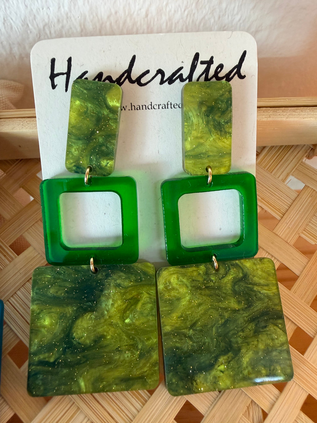 PENDIENTES DE METACRILATO