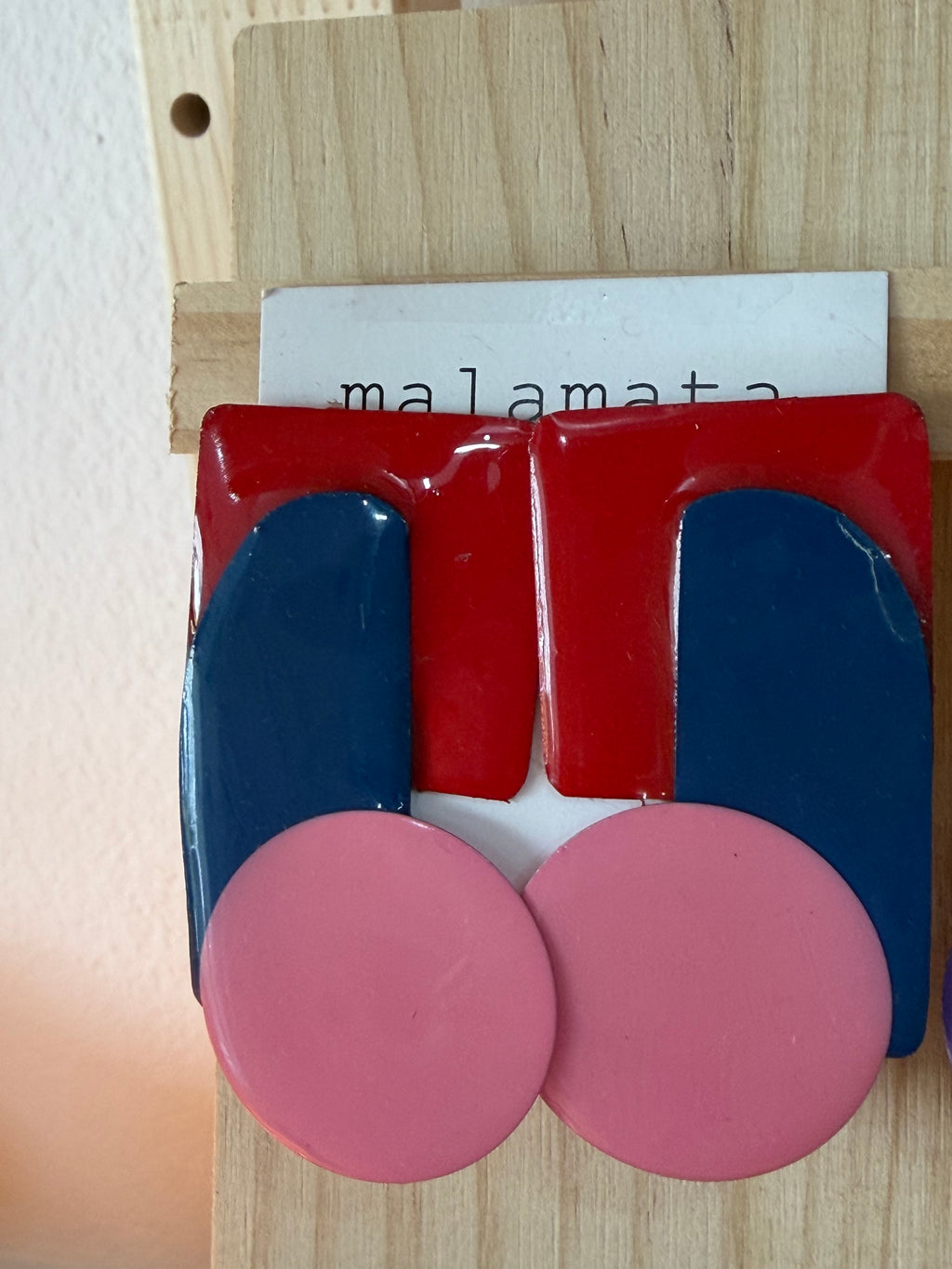 PENDIENTES ARTESANALES MALAMATA