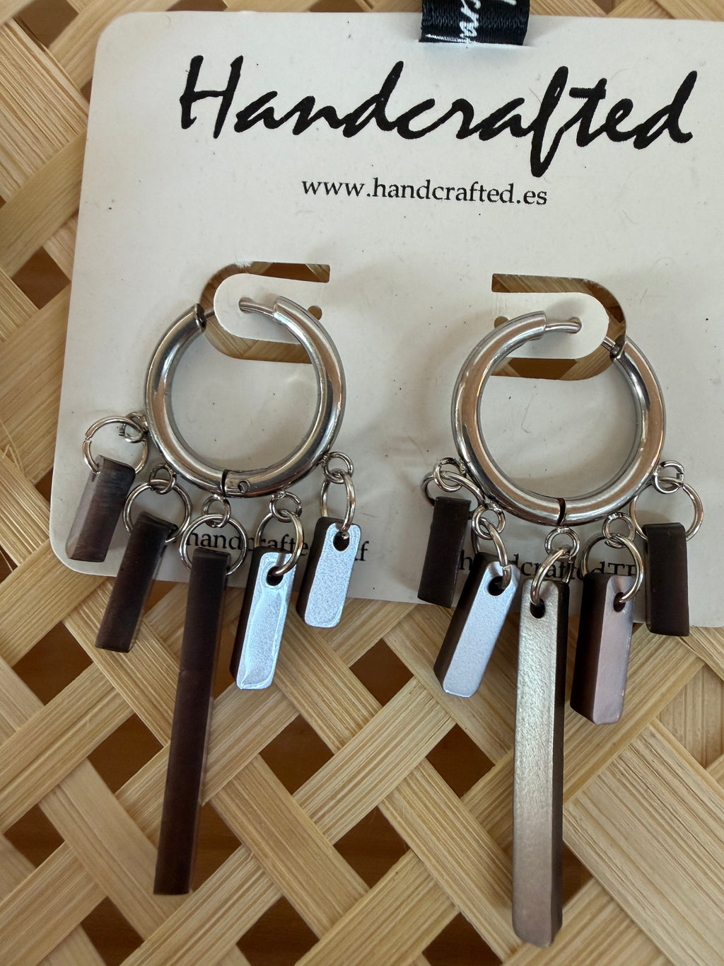 PENDIENTES ARTESANALES DE METACRILATO