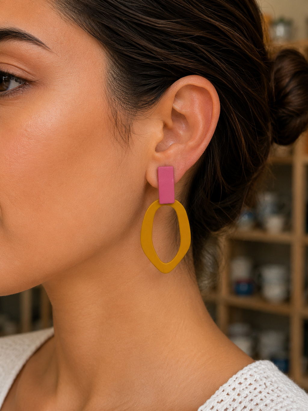 PENDIENTES ARTESANOS MALAMATA