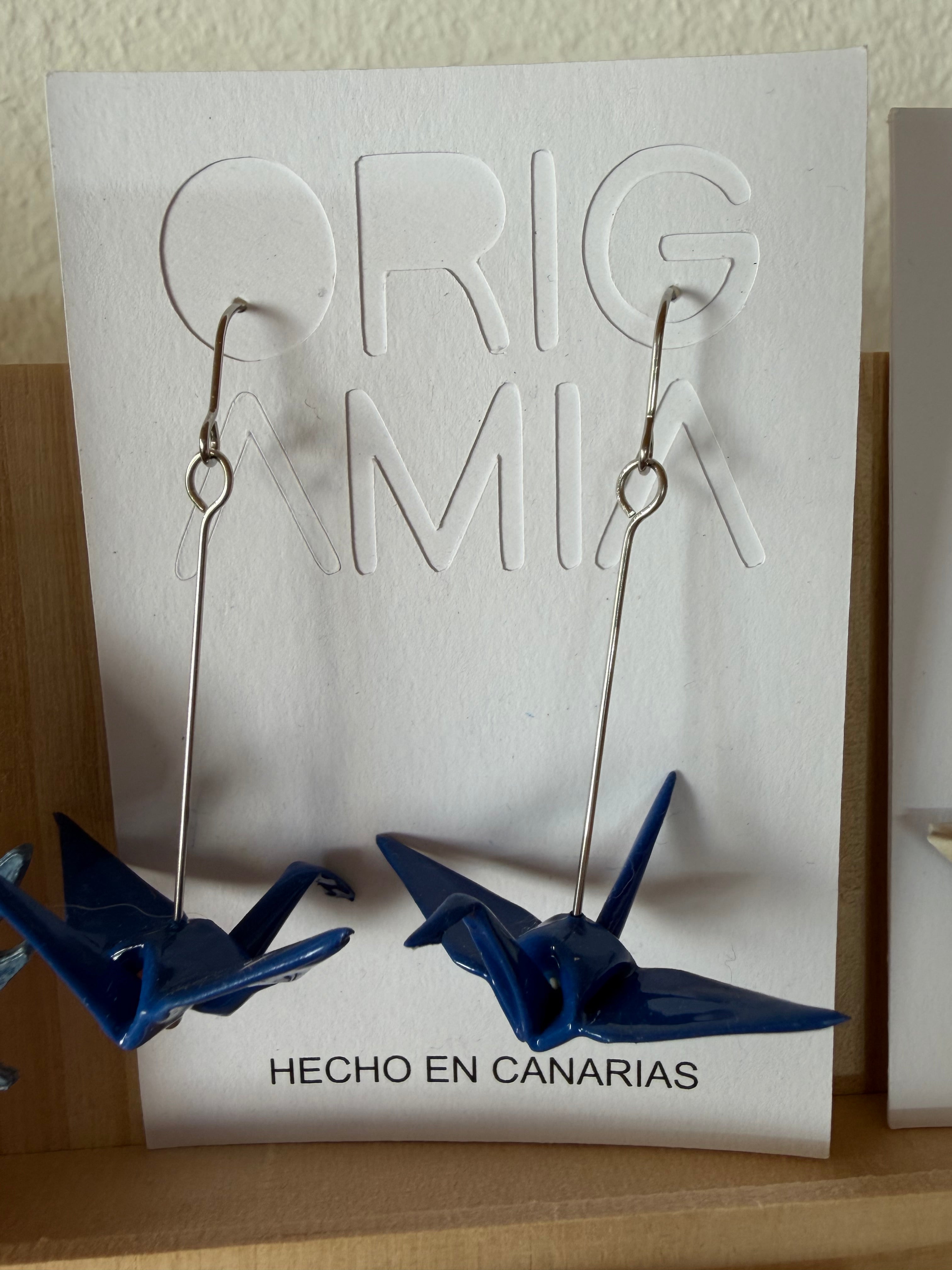 PENDIENTES DE ORIGAMIA