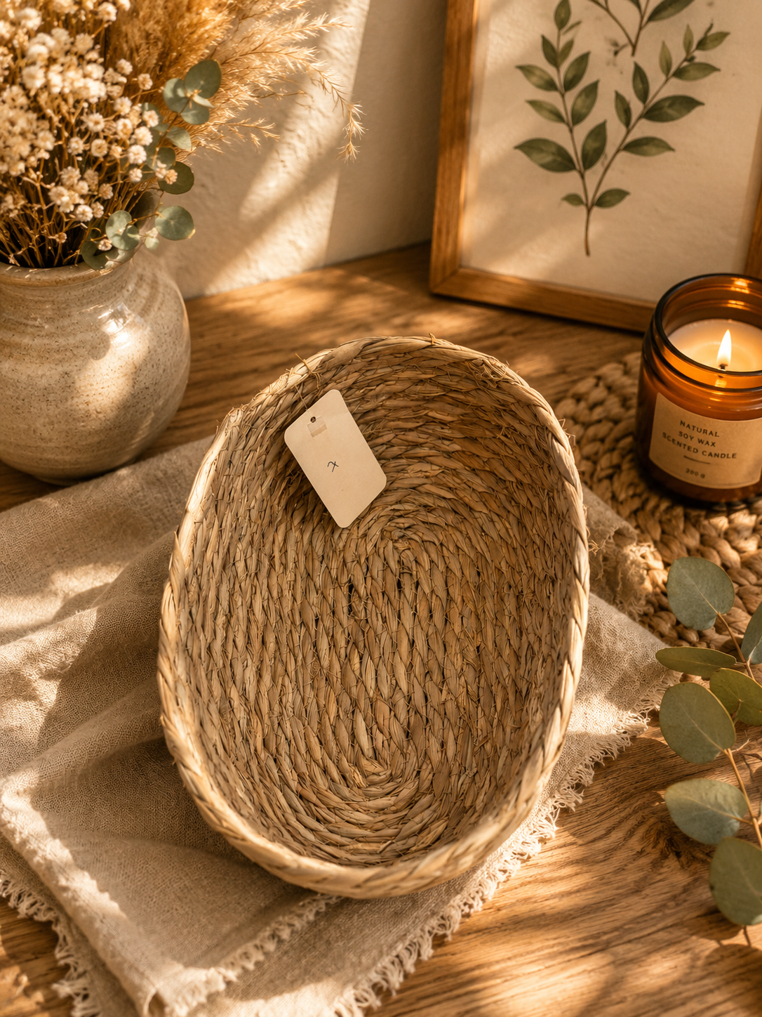 CESTO MIMBRE PREMIUM OVAL