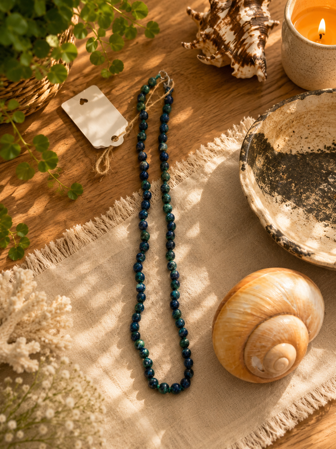 COLLAR PIEDRA LAPIZLAZULI