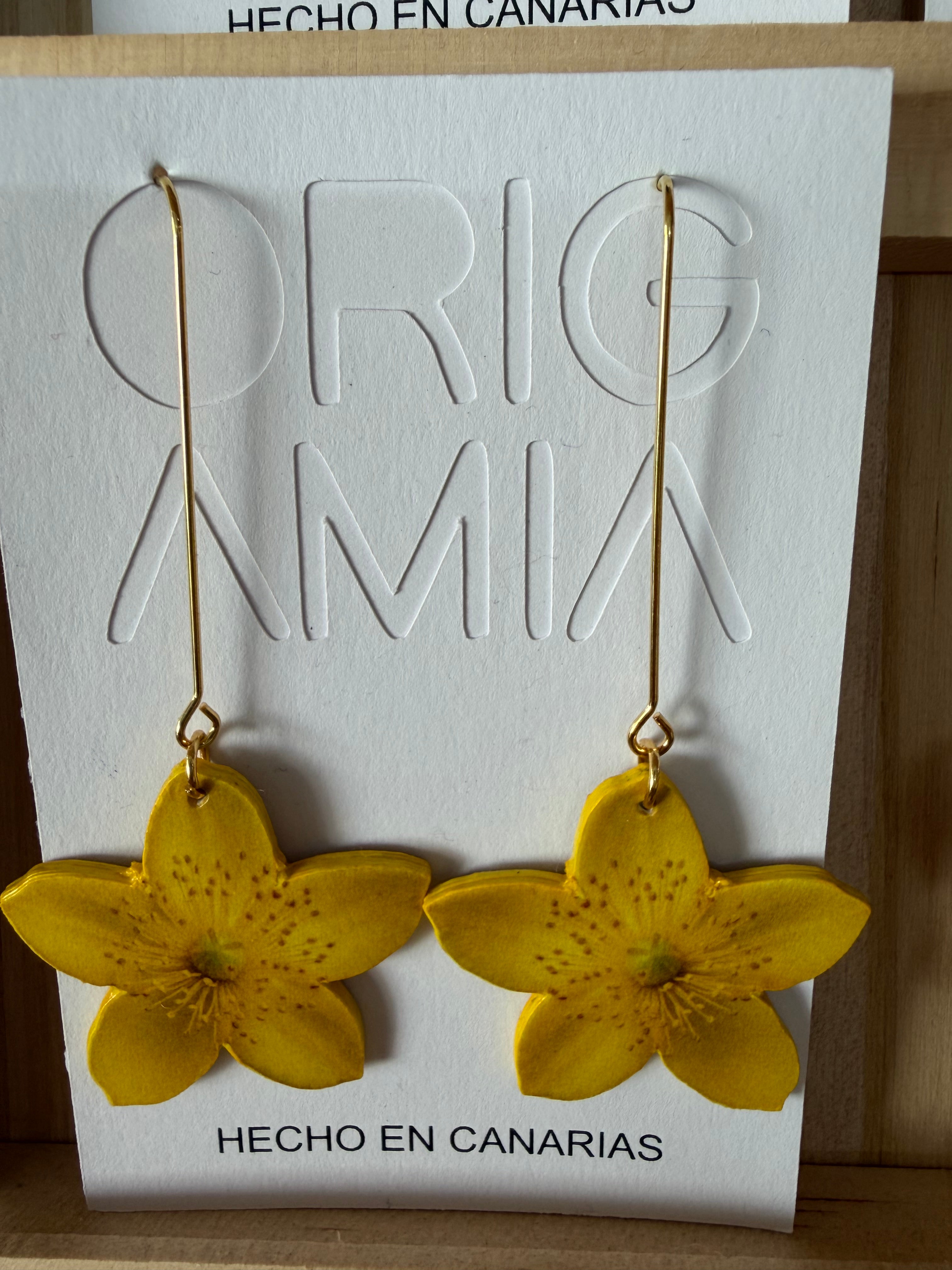 PENDIENTES DE ORIGAMIA