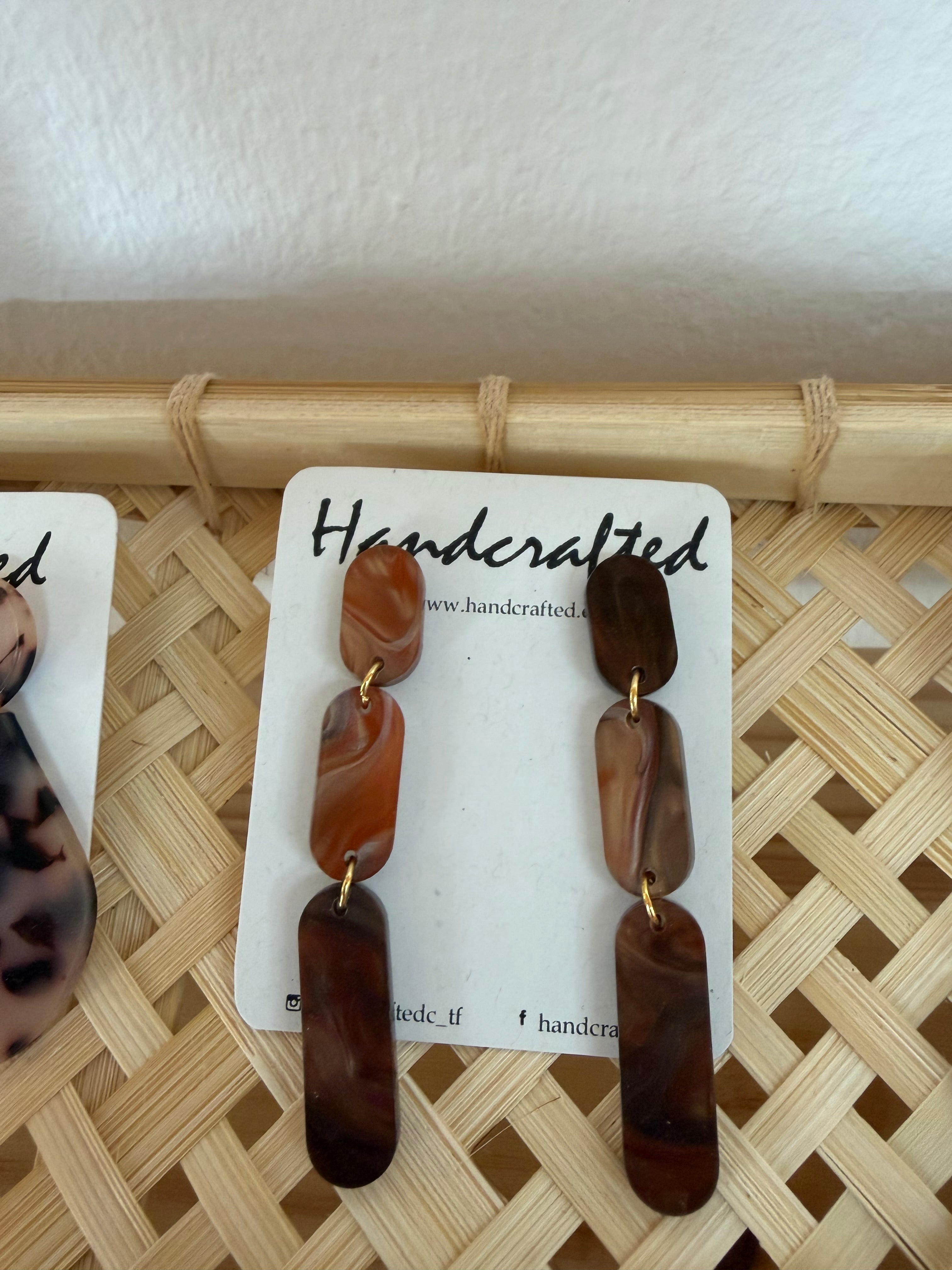 PENDIENTES DE METACRILATO