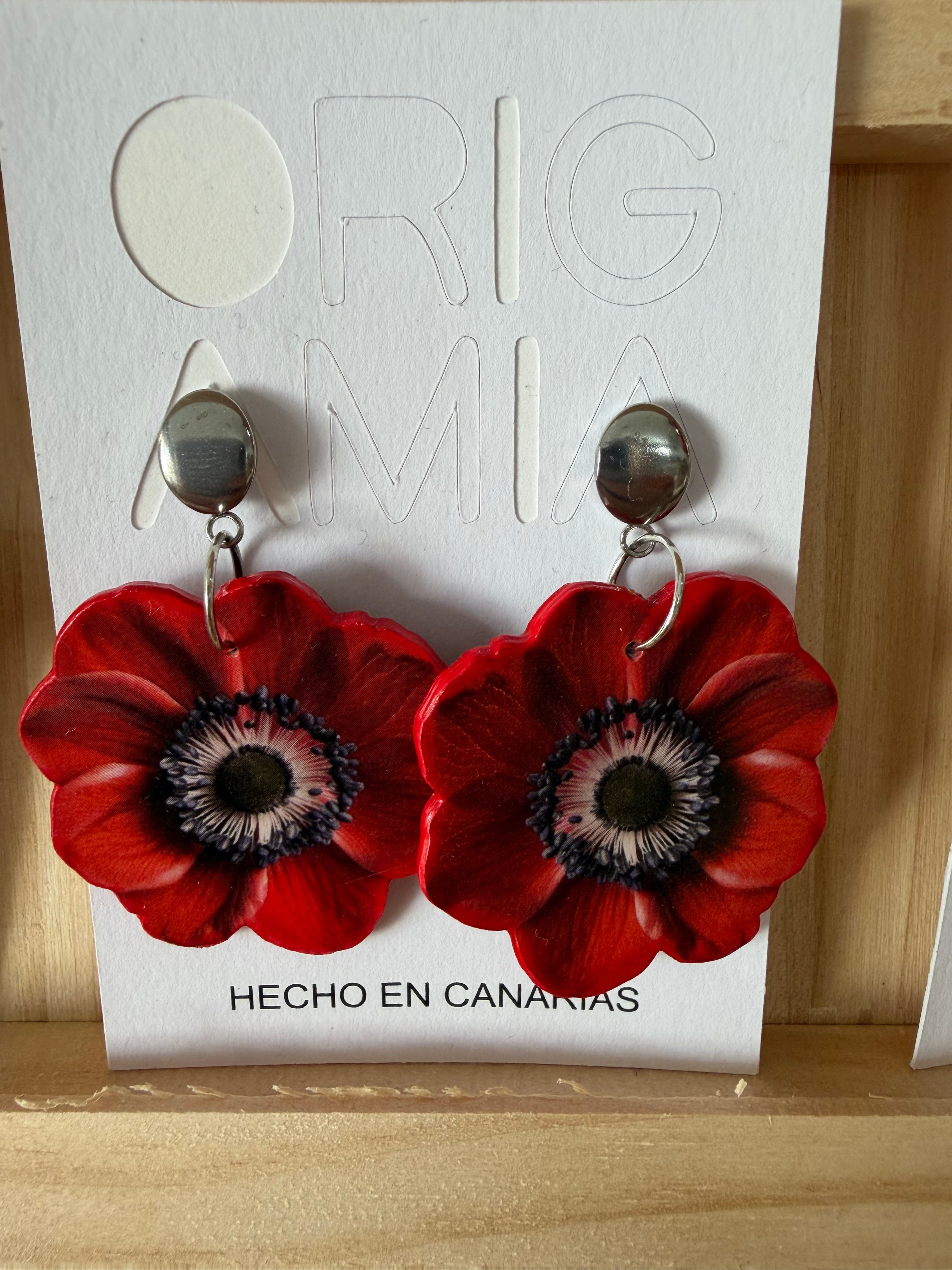 PENDIENTES DE ORIGAMIA