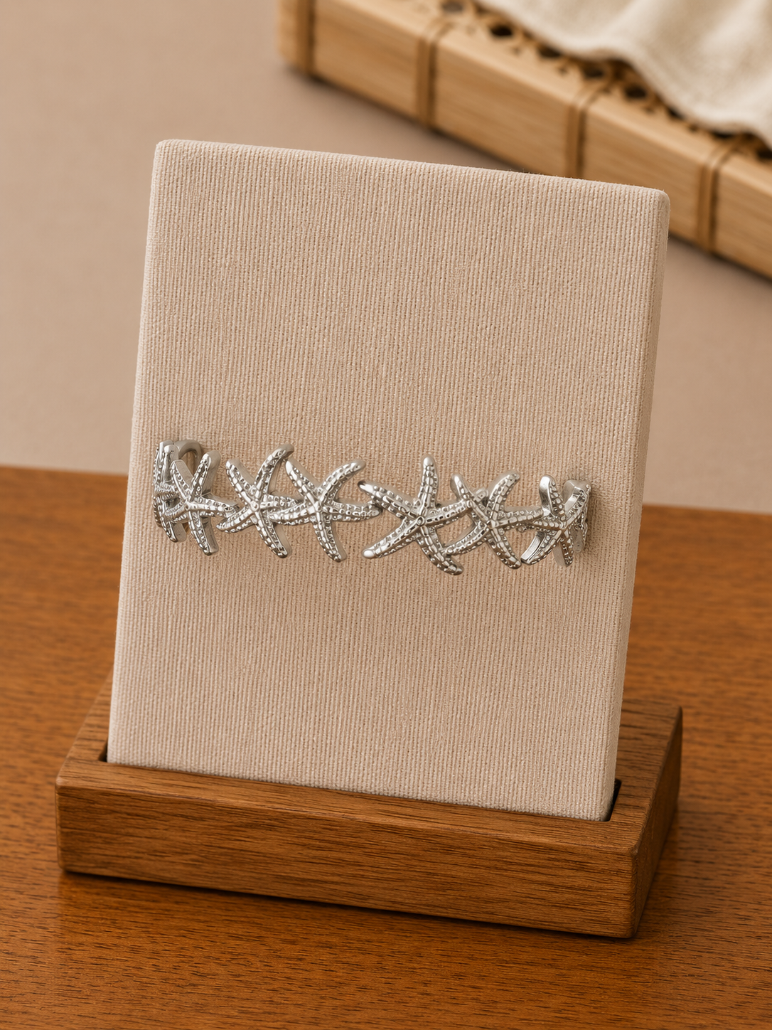 BRAZALETE ACERO ESTRELLAS