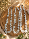COLLAR PIEDRA CUARZO BLANCO