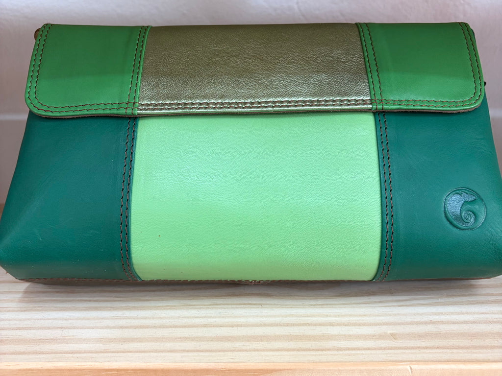 BOLSO ARTESANAL GUARAZOCA VERDE