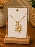 CADENA PERLA Y SOL