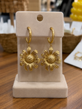 PENDIENTES FLOR
