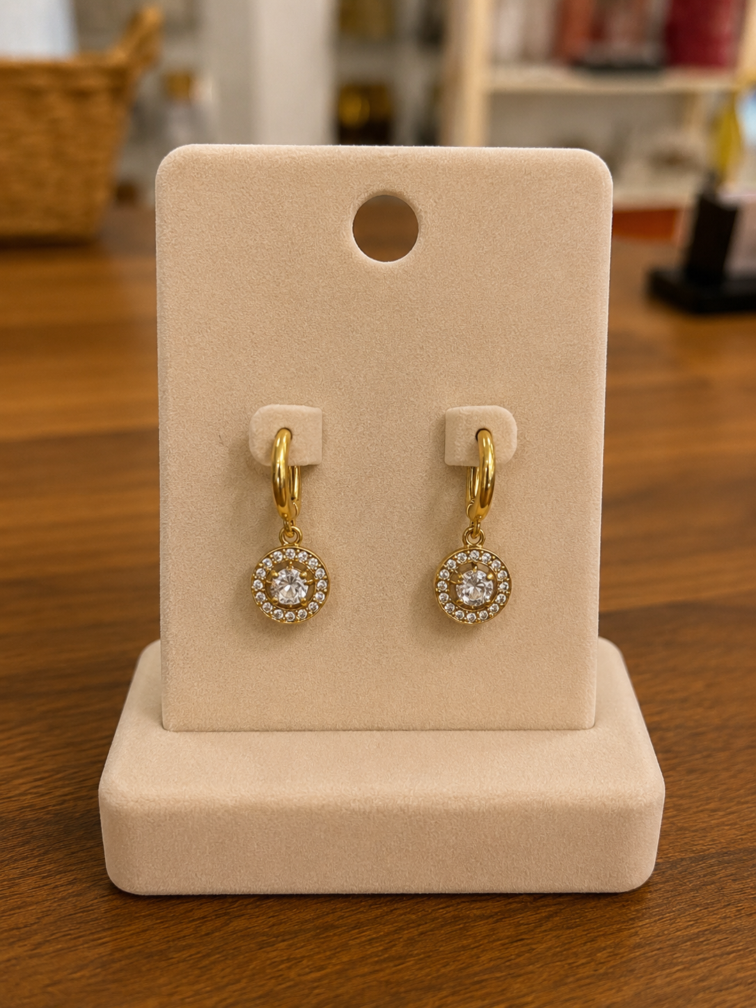 PENDIENTES ACERO CIRCONITA