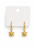PENDIENTES ACERO TORTUGA